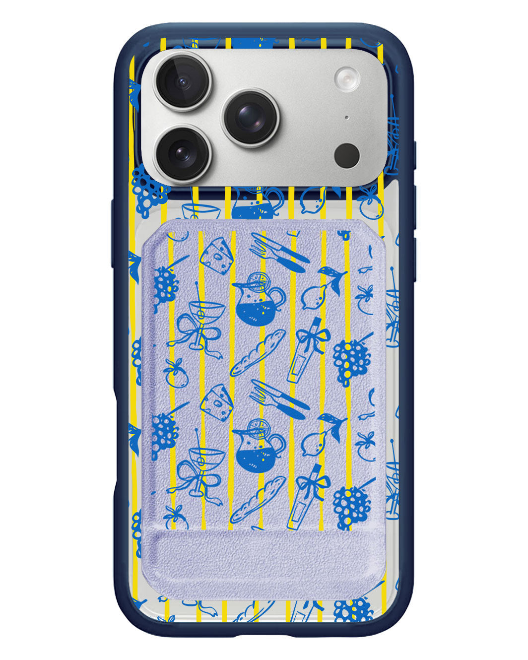 iPhone Magnetic Multifold Wallet - Italian Summer