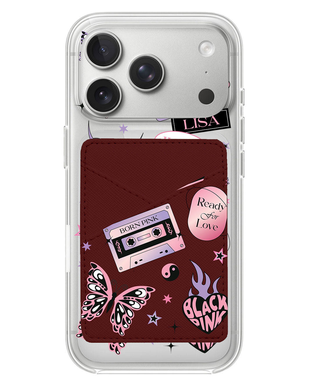iPhone Phone Wallet Case - Born Pink