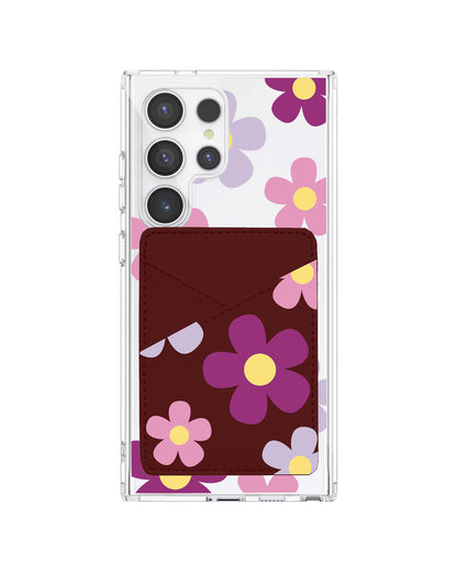 Android Phone Wallet Case - Daisy Paradise