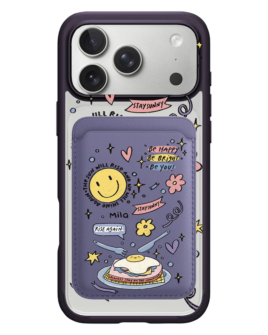 iPhone Magnetic Wallet Case - Rise