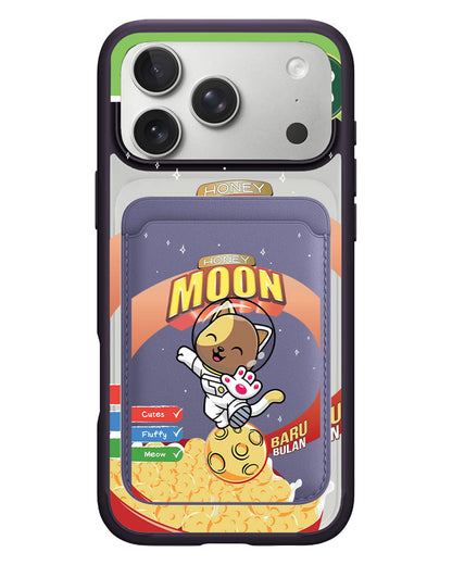 iPhone Magnetic Wallet Case - Honey Moon