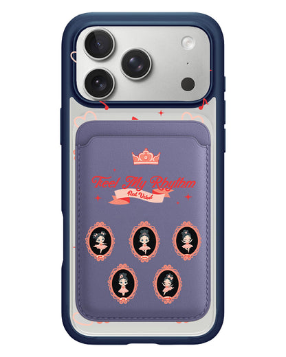 iPhone Magnetic Wallet Case - Red Velvet Feel My Rhythm