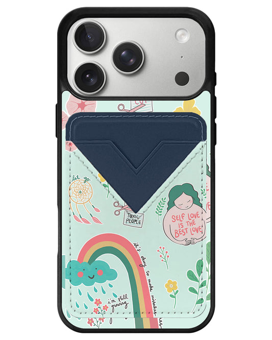 iPhone Avant Wallet Case - Self Love 1.0