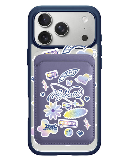 iPhone Magnetic Wallet Case - New Jeans OMG 2.0