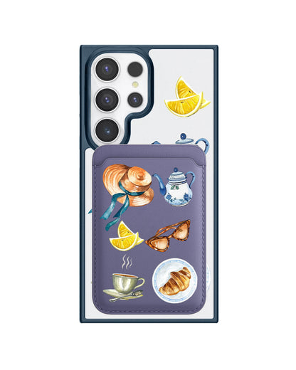 Android Magnetic Wallet Case - Afternoon Tea