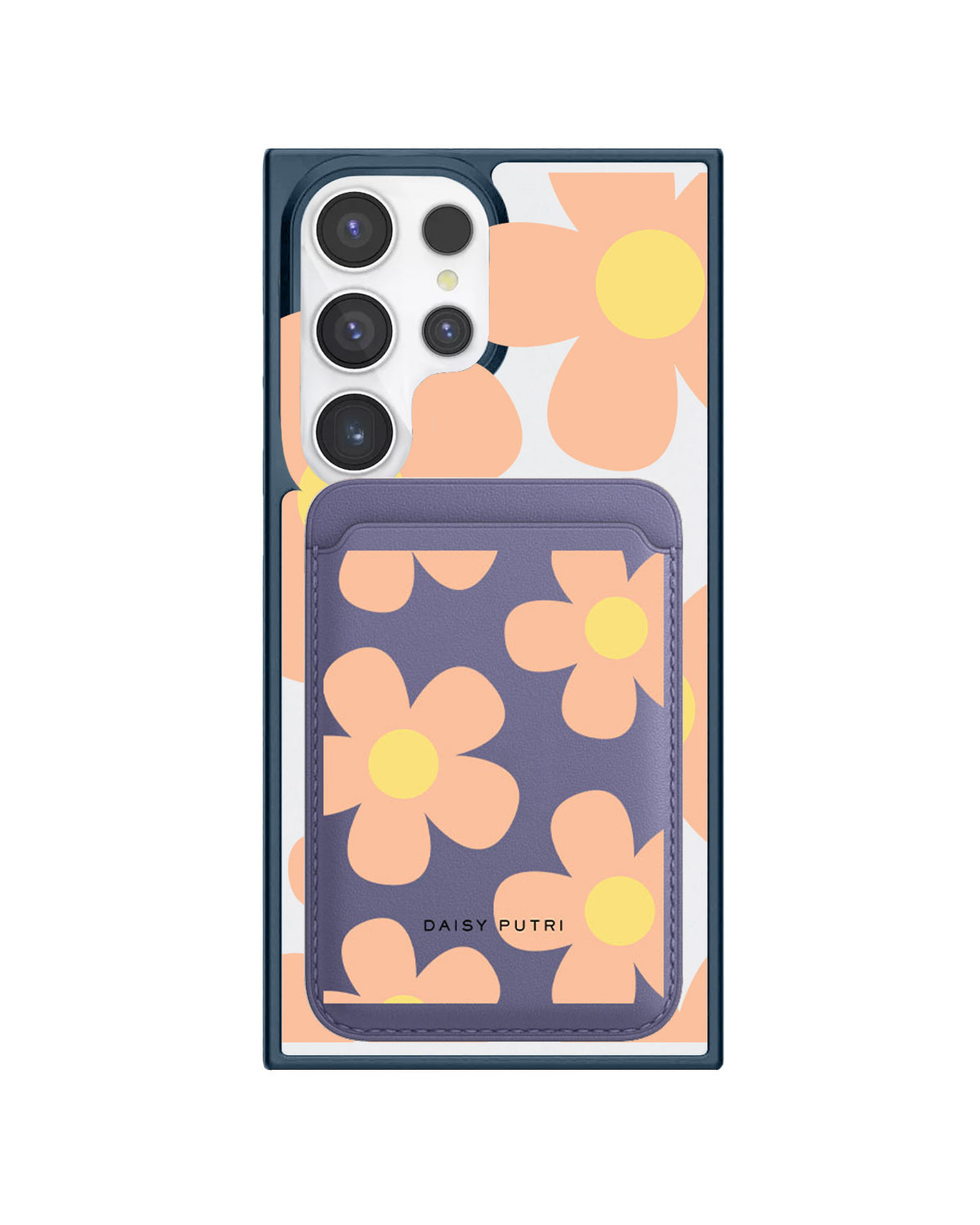 Android Magnetic Wallet Case - Daisy Love