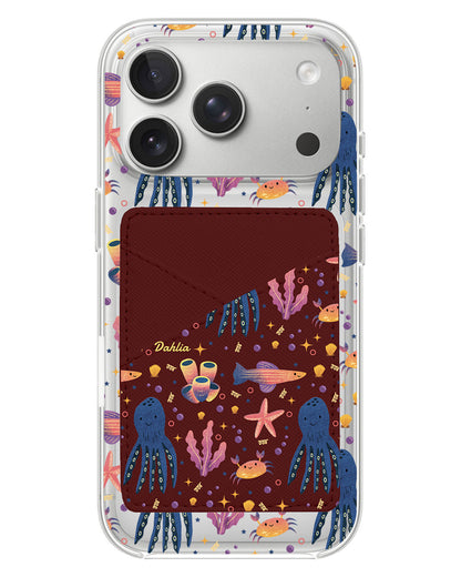 iPhone Phone Wallet Case - Underwater Dreams 1.0
