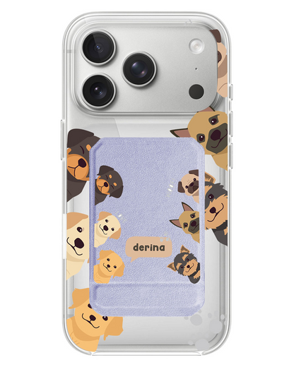 iPhone Magnetic Multifold Wallet - Ruff Family