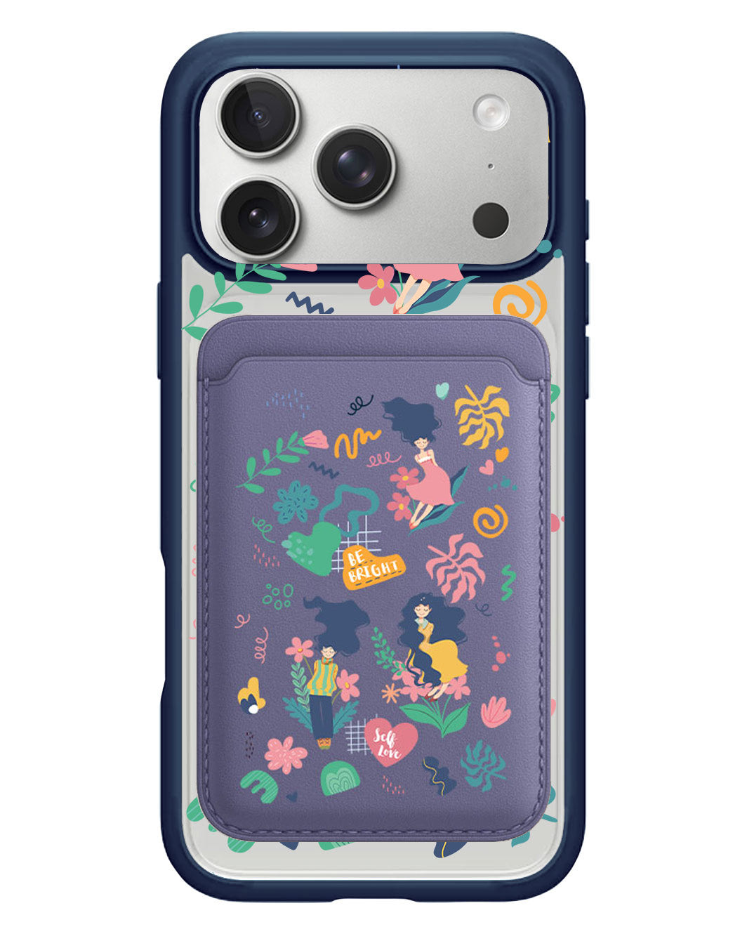 iPhone Magnetic Wallet Case - Self Love Sticker Pack 2.0