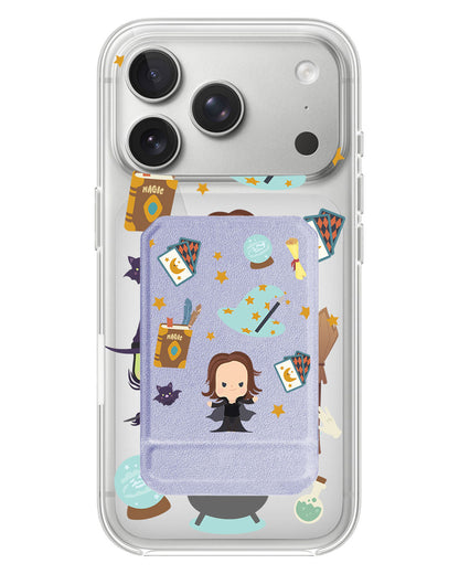 iPhone Magnetic Multifold Wallet - Little Hogwarts