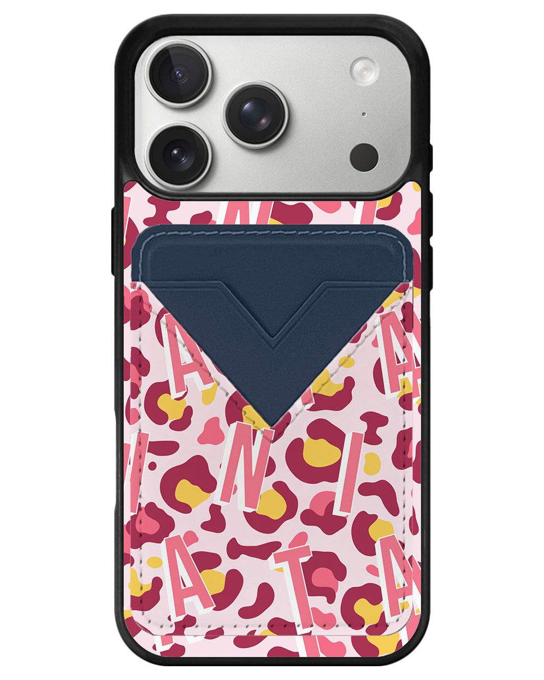 iPhone Avant Wallet Case - Leopard Monogram 3.0