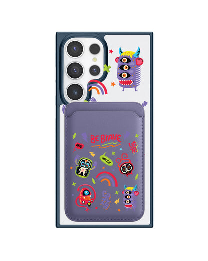 Android Magnetic Wallet Case - Baby Monster