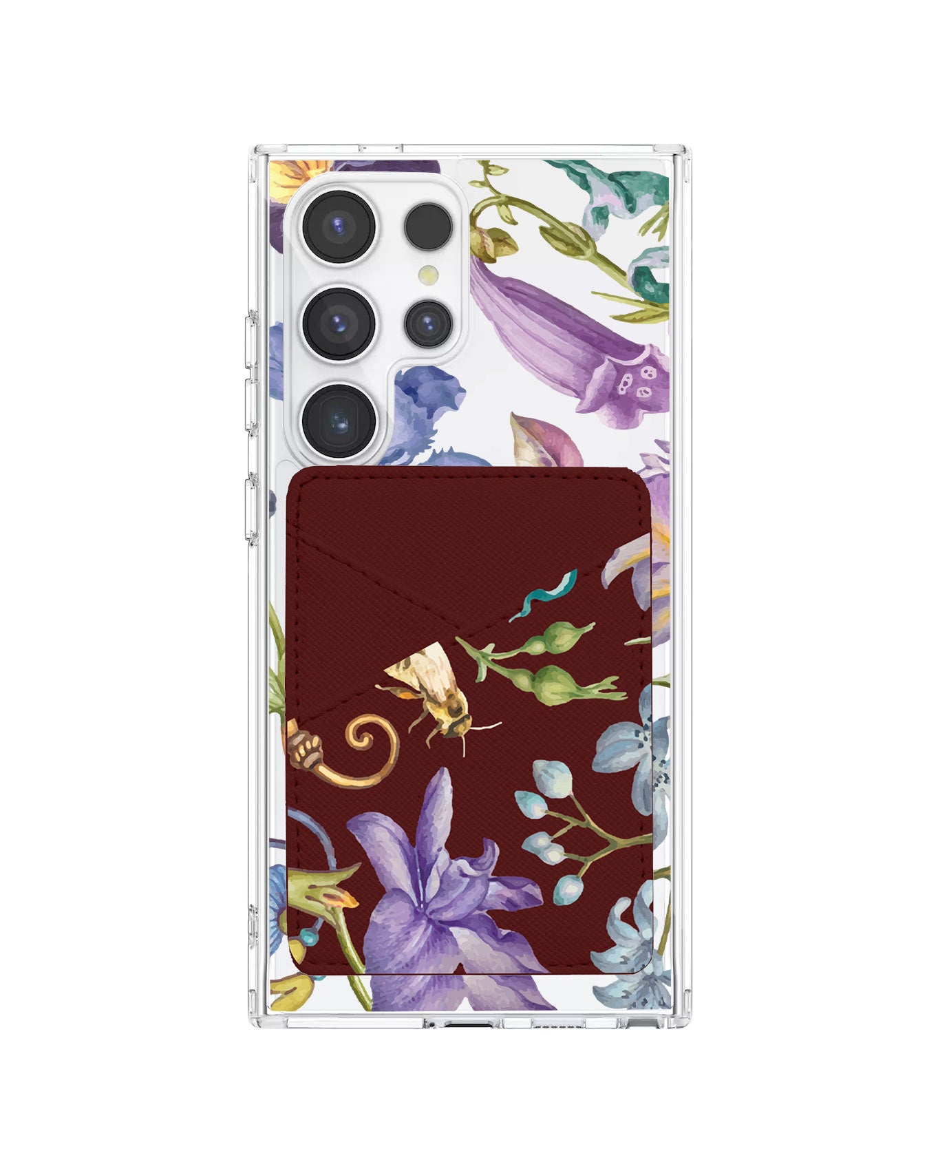 Android Phone Wallet Case - Violetta