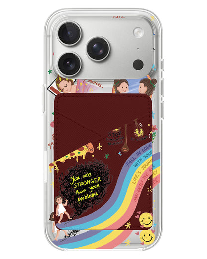 iPhone Phone Wallet Case - Self Love 2.0