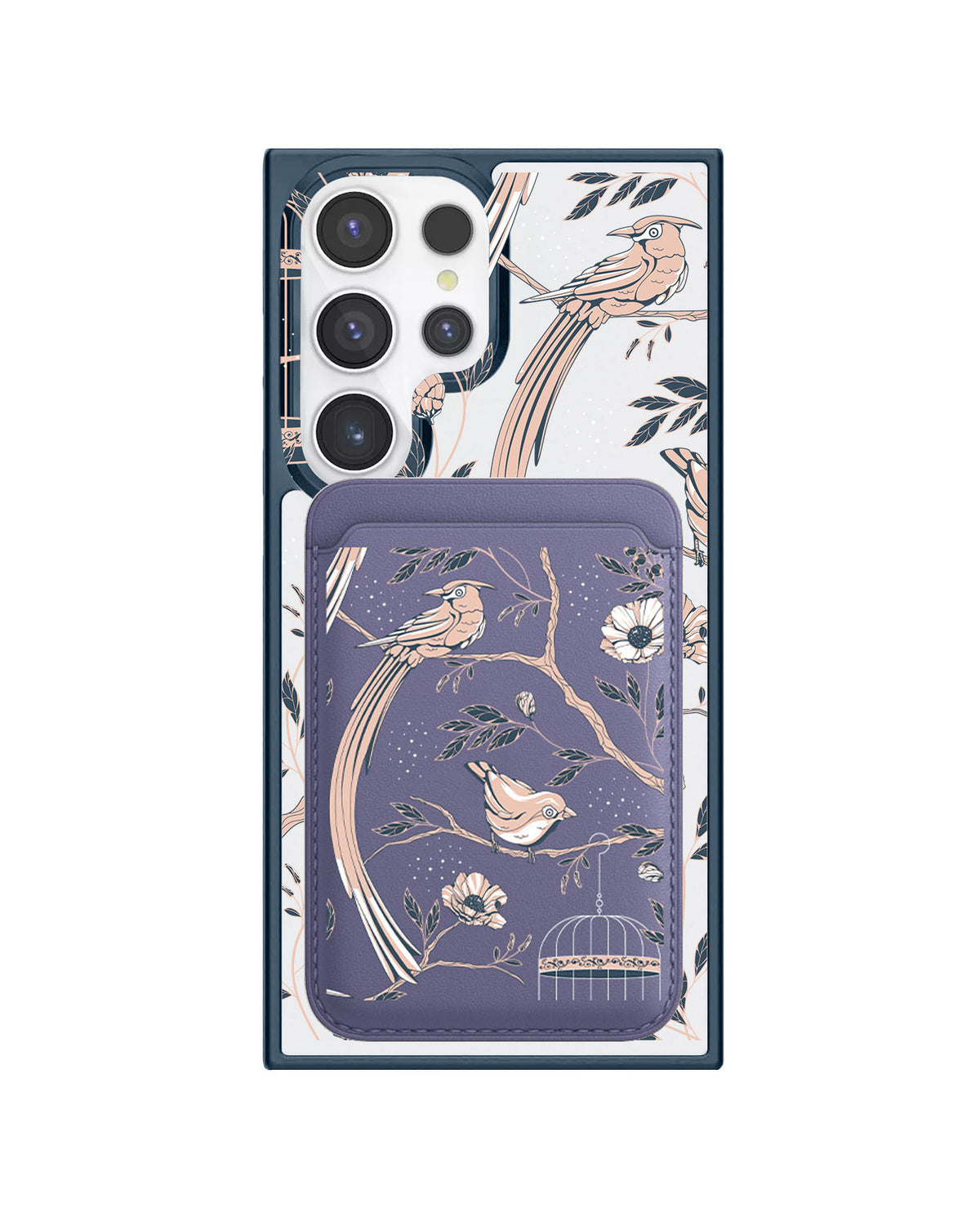 Android Magnetic Wallet Case - Lovebird 2.0