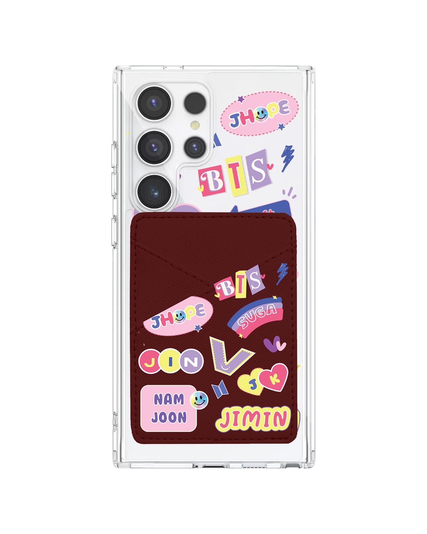 Android Phone Wallet Case - BTS Members