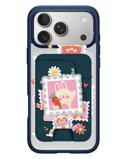 iPhone Magpop Wallet - Animal Squad