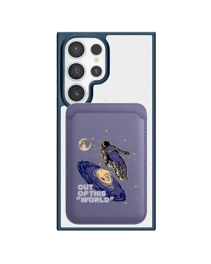 Android Magnetic Wallet Case - Out Of This World