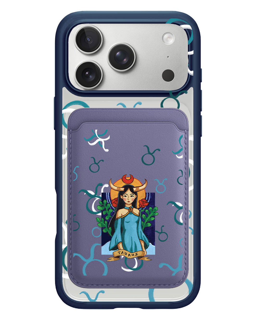 iPhone Magnetic Wallet Case - Taurus