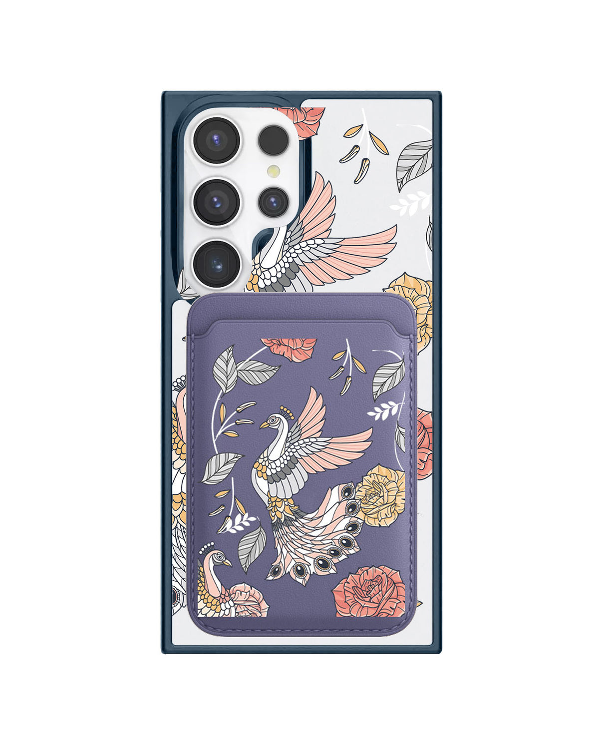 Android Magnetic Wallet Case - Bird Of Paradise 1.0