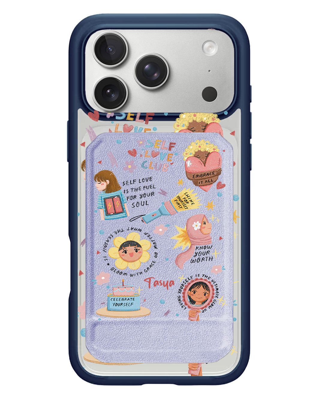 iPhone Magnetic Multifold Wallet - Self Love Club