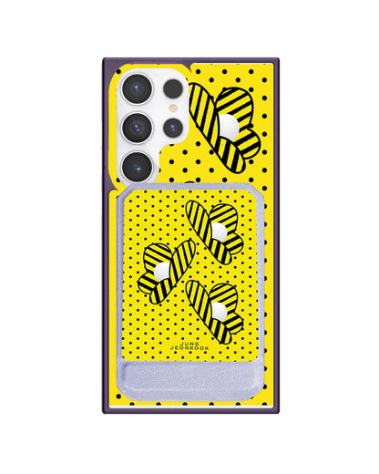 Android Magnetic Multifold Wallet - Honey