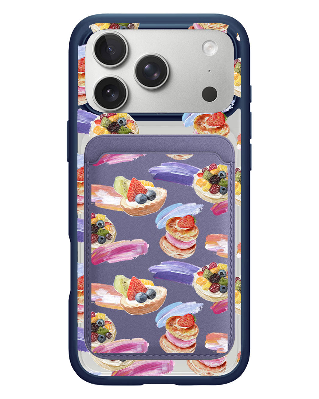 iPhone Magnetic Wallet Case - Fruit Pie