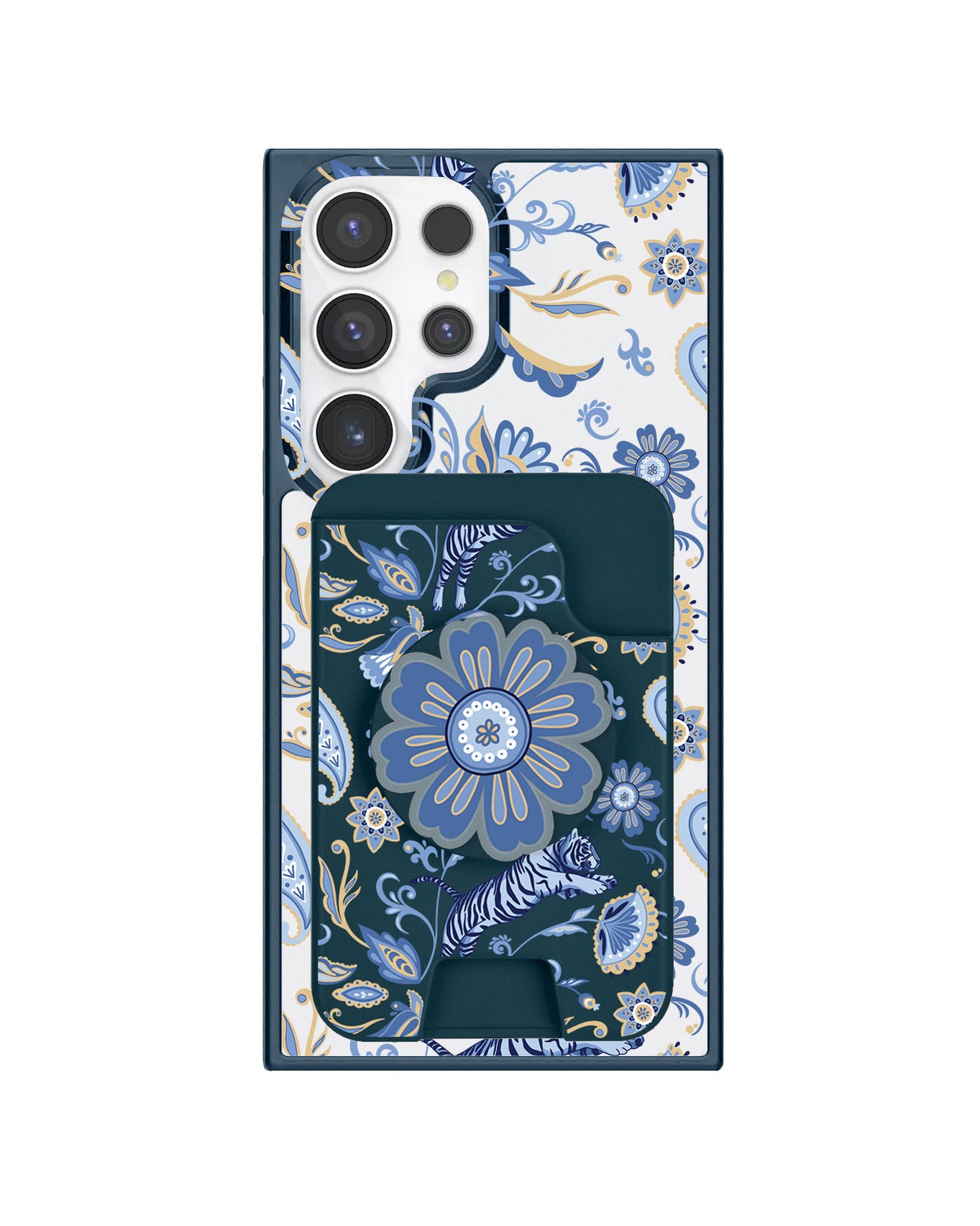 Android Magpop Wallet - Tiger & Floral 1.0