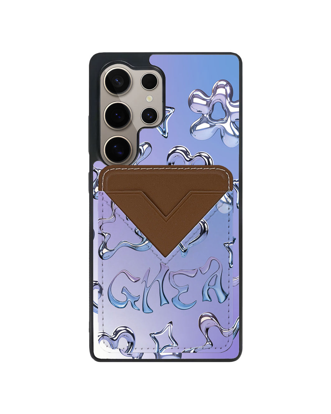 Android Avant Wallet Case - Chrome Monogram 1.0