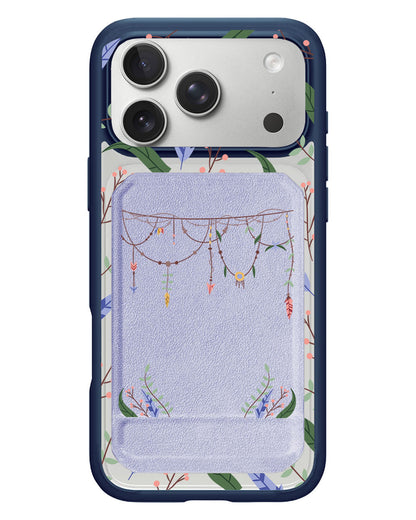 iPhone Magnetic Multifold Wallet - Bohemian