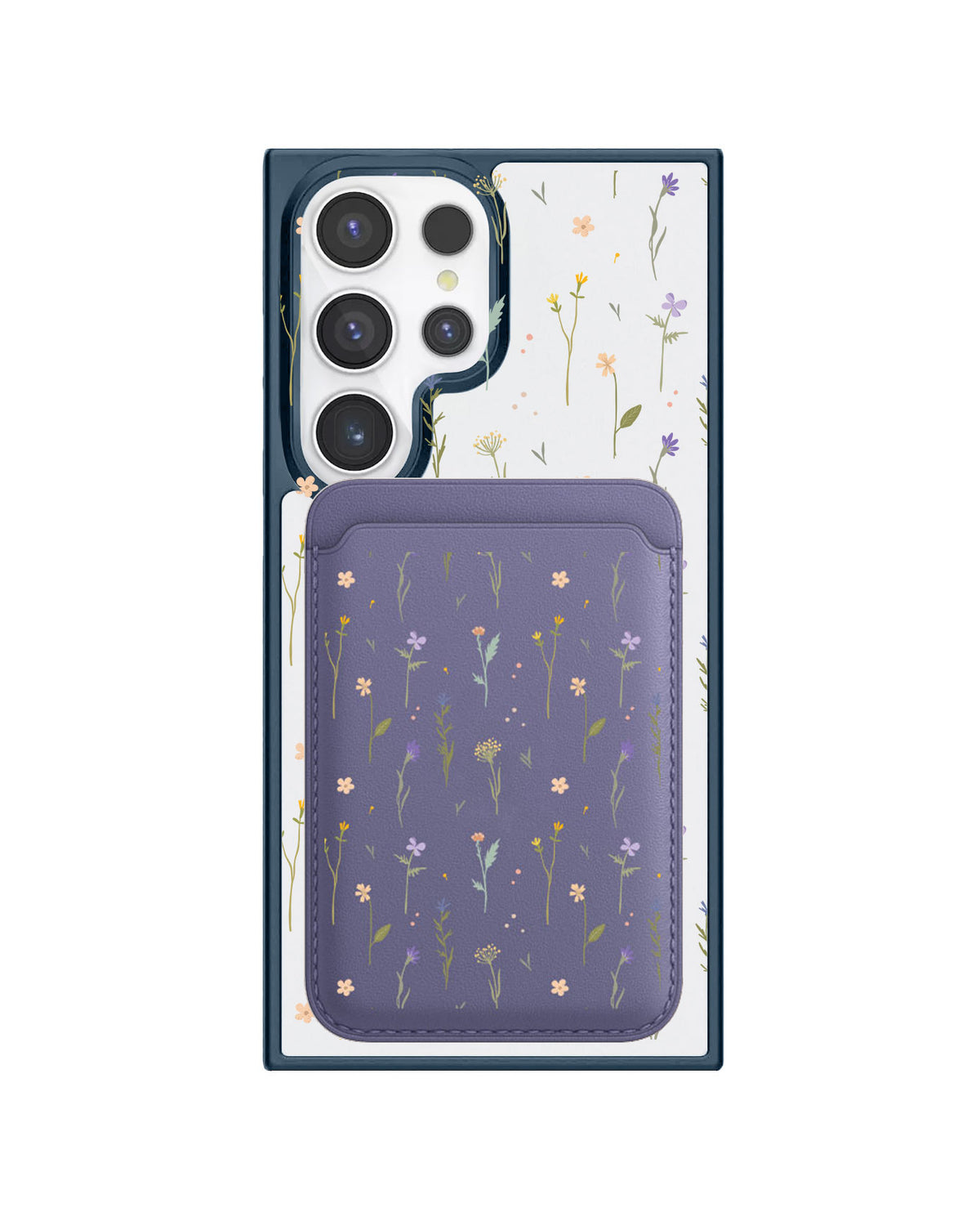 Android Magnetic Wallet Case - Botanical Garden 2.0