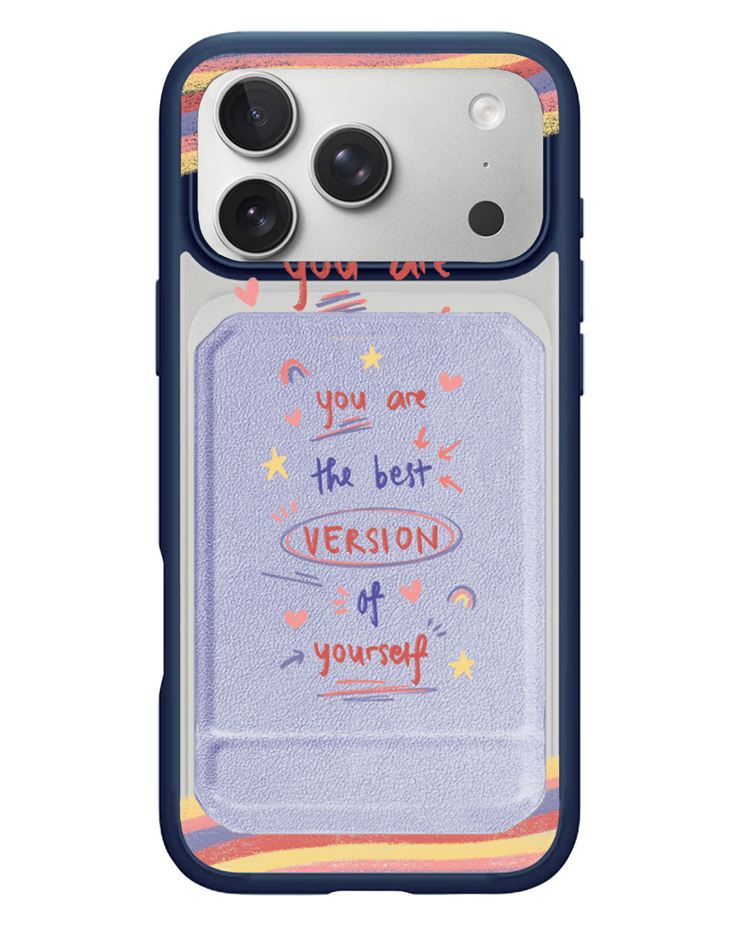 iPhone Magnetic Multifold Wallet - Love Yourself