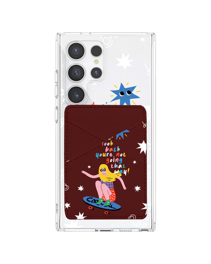 Android Phone Wallet Case - Keep Moving