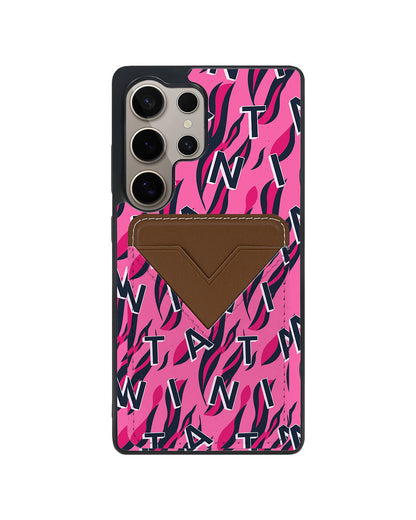 Android Avant Wallet Case - Tiger Monogram 2.0