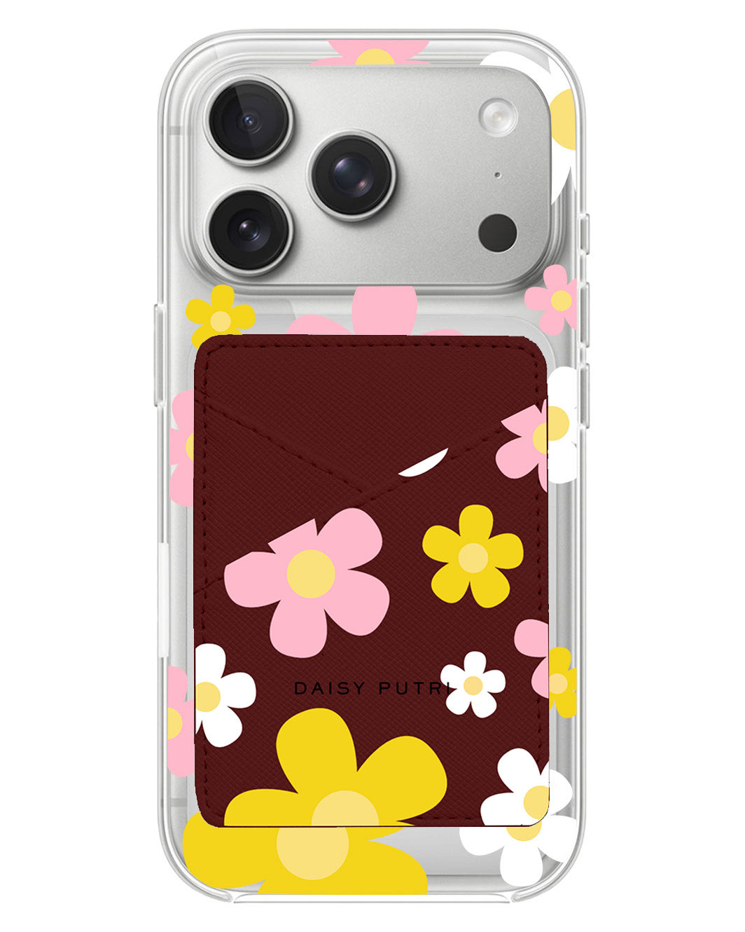iPhone Phone Wallet Case - Daisy Fresh