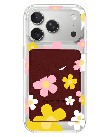 iPhone Phone Wallet Case - Daisy Fresh
