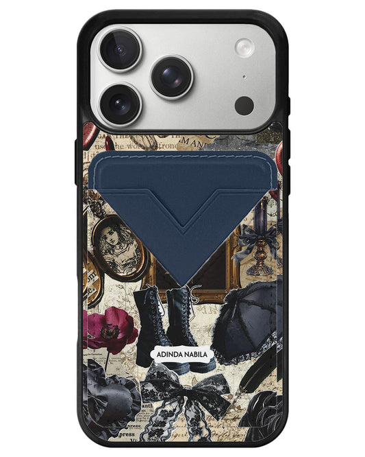 iPhone Avant Wallet Case - Goth Girl 2.0