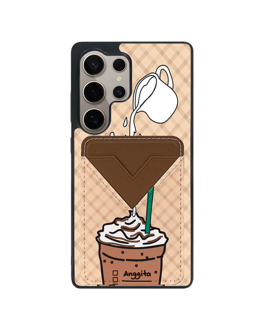 Android Avant Wallet Case - Coffee Frappe