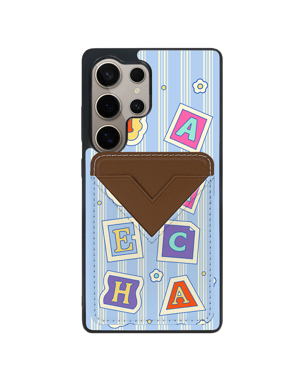 Android Avant Wallet Case - Adorable Monogram 3.0