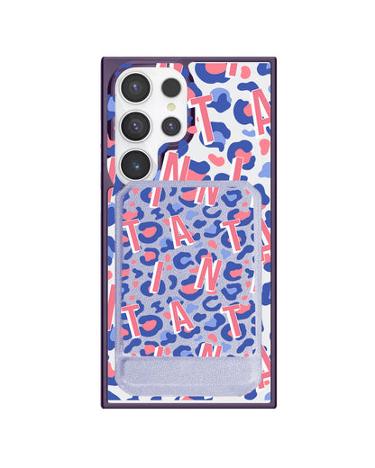 Android Magnetic Multifold Wallet - Leopard Monogram 1.0
