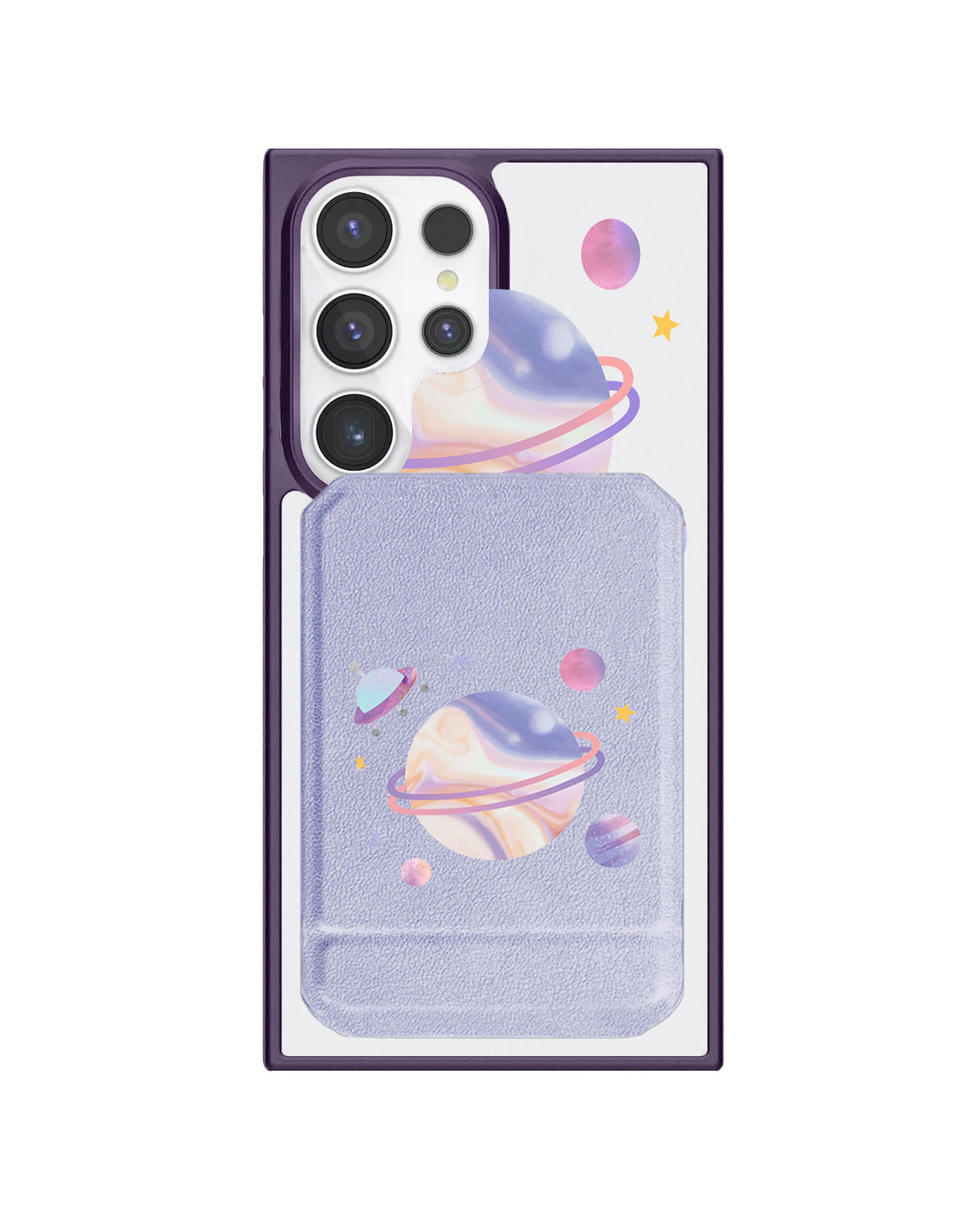 Android Magnetic Multifold Wallet - My Universe