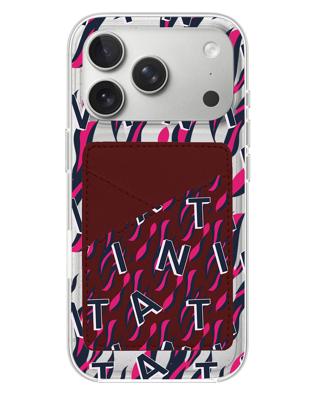iPhone Phone Wallet Case - Tiger Monogram 2.0