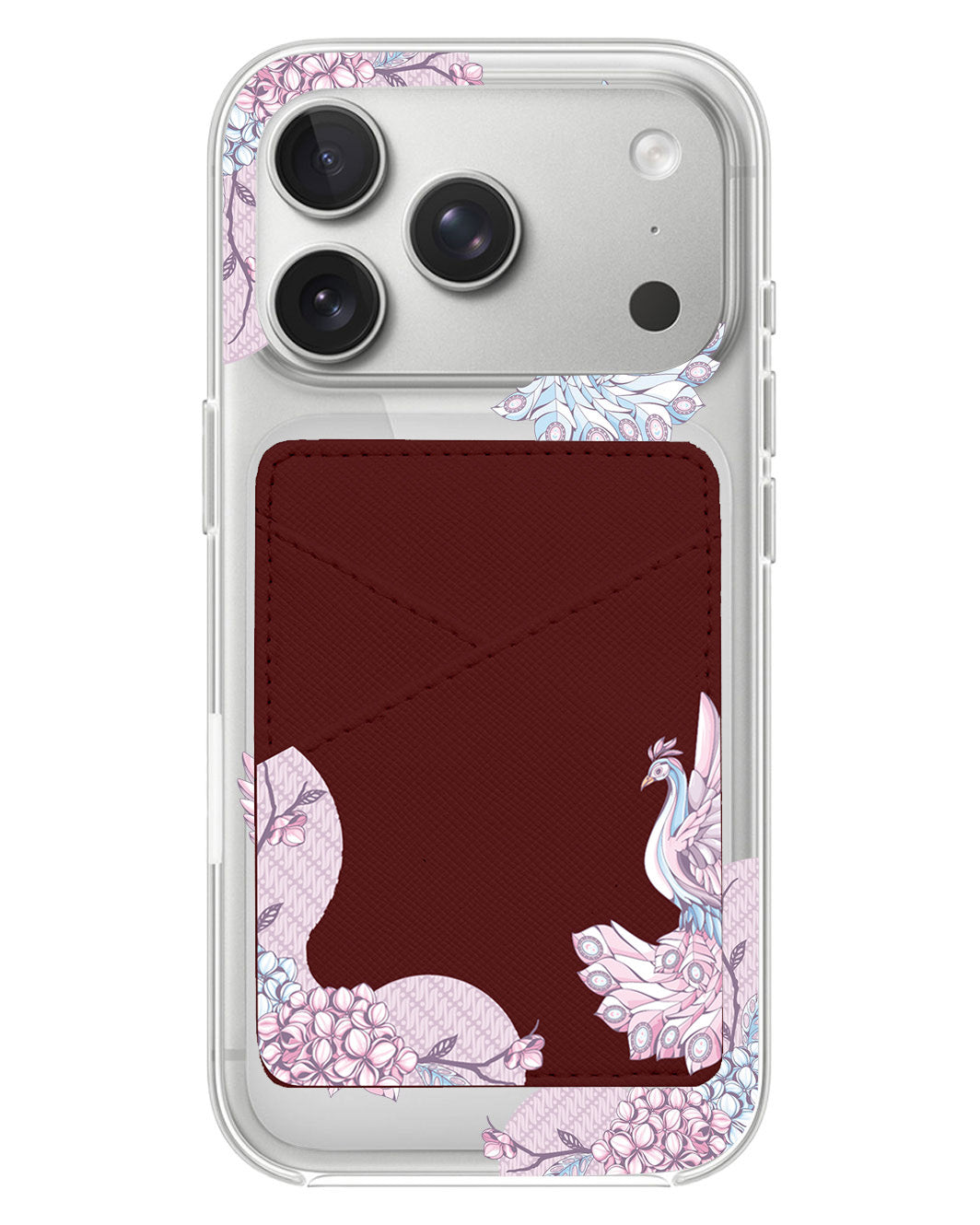 iPhone Phone Wallet Case - Peacock 1.0