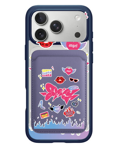 iPhone Magnetic Wallet Case - Aespa Spicy