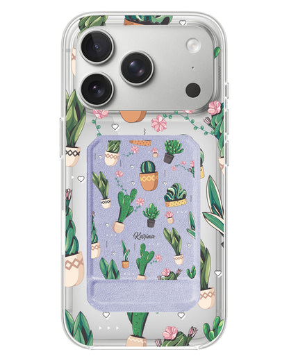 iPhone Magnetic Multifold Wallet - Cactus 3.0