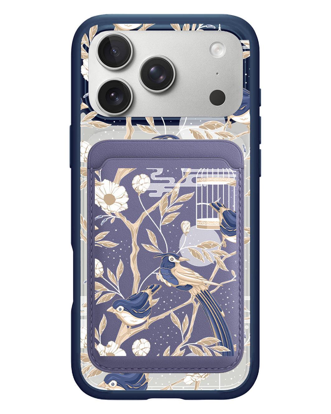 iPhone Magnetic Wallet Case - Lovebird 1.0