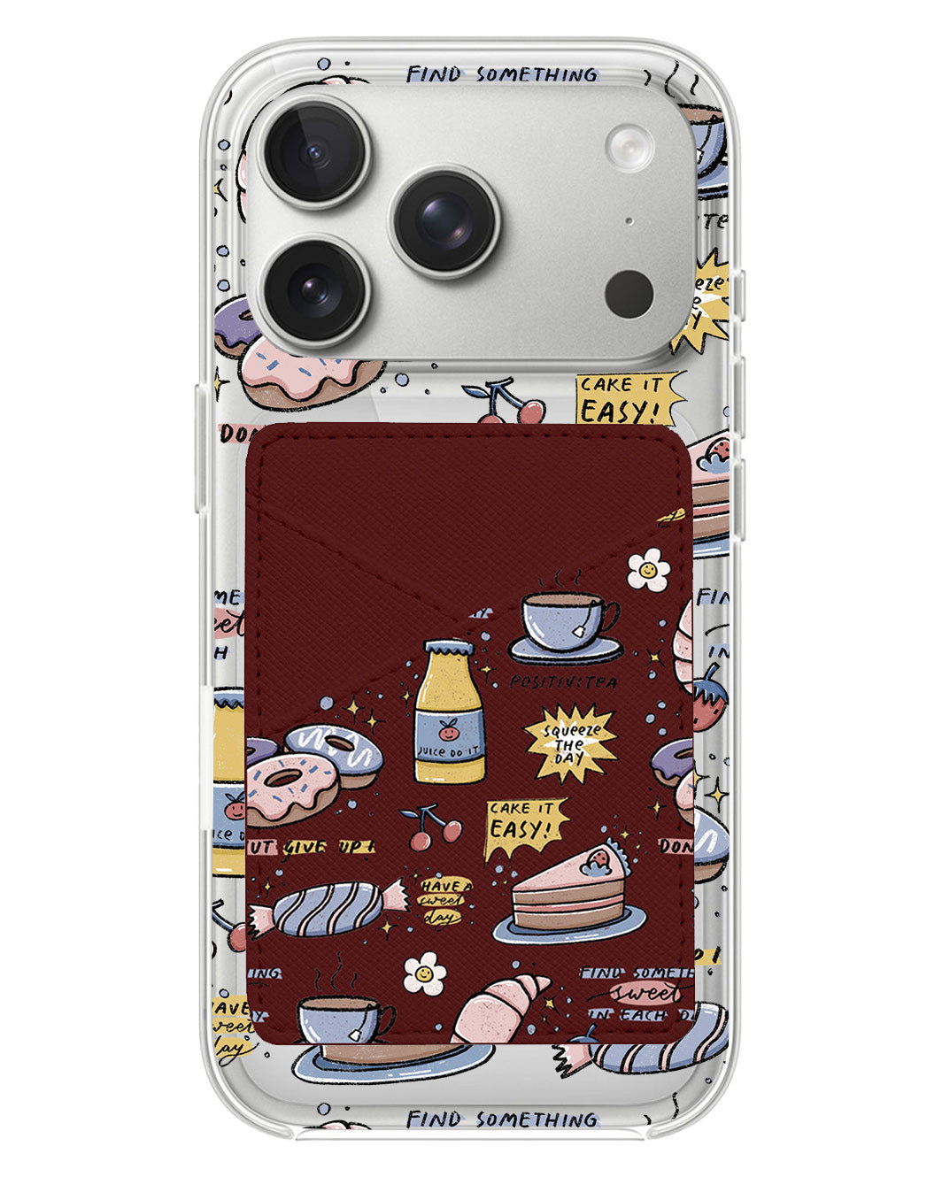 iPhone Phone Wallet Case - Sweets