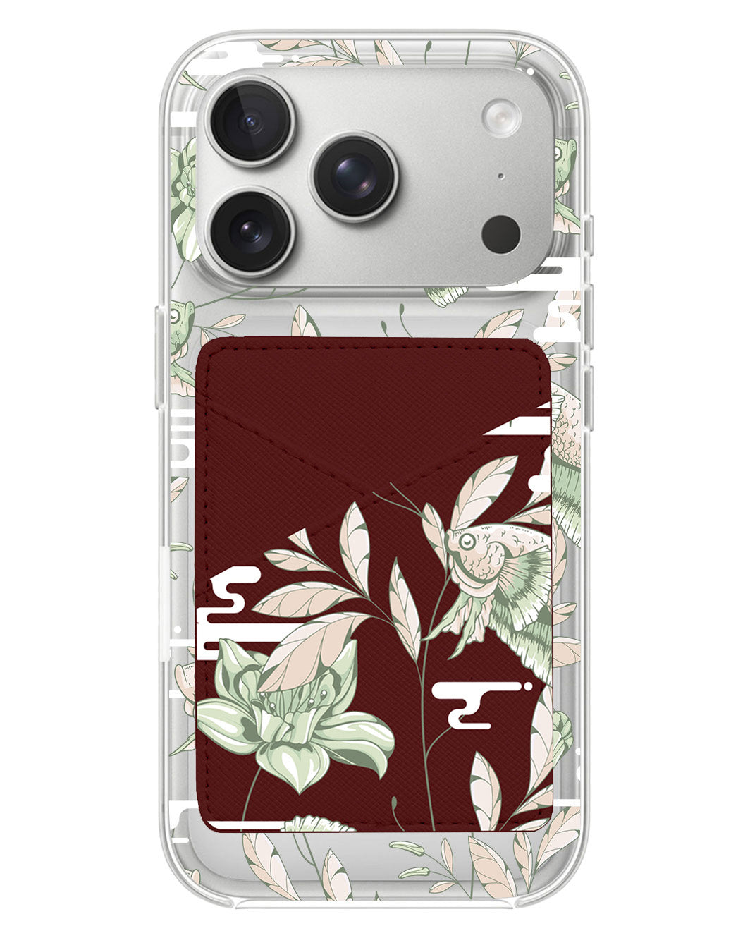 iPhone Phone Wallet Case - Fish & Floral 6.0