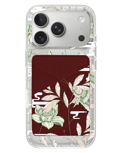 iPhone Phone Wallet Case - Fish & Floral 6.0