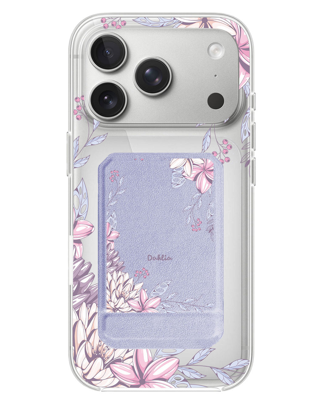 iPhone Magnetic Multifold Wallet - Dahlia